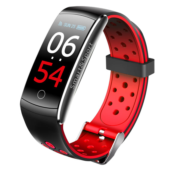 Bakeey Q8S IPS Color Screen Sport bluetooth IP68 Blood Pressure Smart Watch Wristband