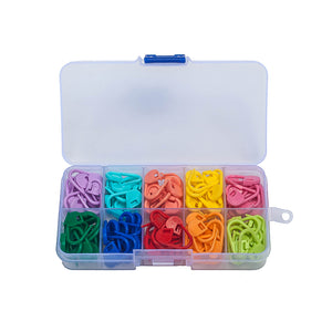 Honana WX-101 120Pcs Plastic Markers Holder Needle Clip DIY Craft Mini Knitting Crochet