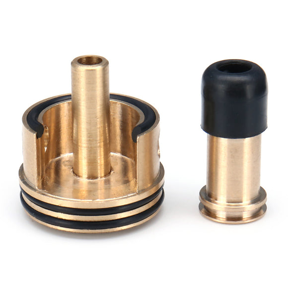 Brass Cylinder Head With Nozzle For Jingming Gen8/Gen9 Replacement Accessories