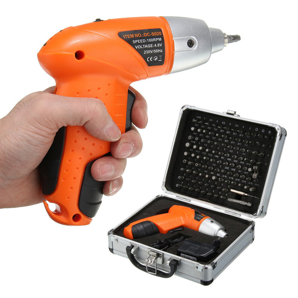 DOTOOLS 4.8V 104 in1 Electric Screwdriver Maintenance Screwdriver Set Fixing Tool kit