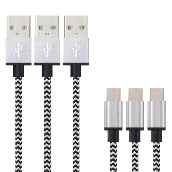 Bakeey 1.2M USB3.1 Type-C 2A Nylon Braided Charging Cable for Samsung S8 Letv Xiaomi 6 mi5 mi6