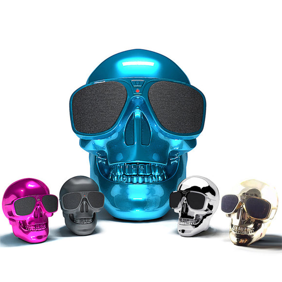 Skull Wireless Bluetooth Super Bass Stereo Speaker NFC 45W Subwoofer