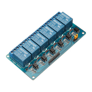 BESTEP 6 Channel 3.3V Relay Module Optocoupler Isolation Active Low For Arduino