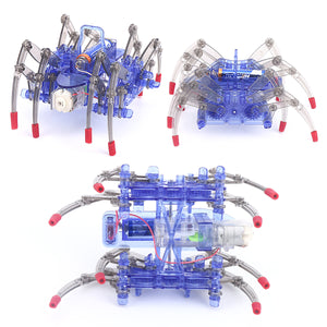 Scientific Experiment Toys Spider Robot DIY Kit for Children Assemble Learning