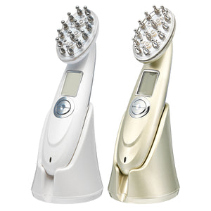 Laser Hair Growth Comb RF EMS Photon Massager Anti Hair Loss Hair Regrowth Brush