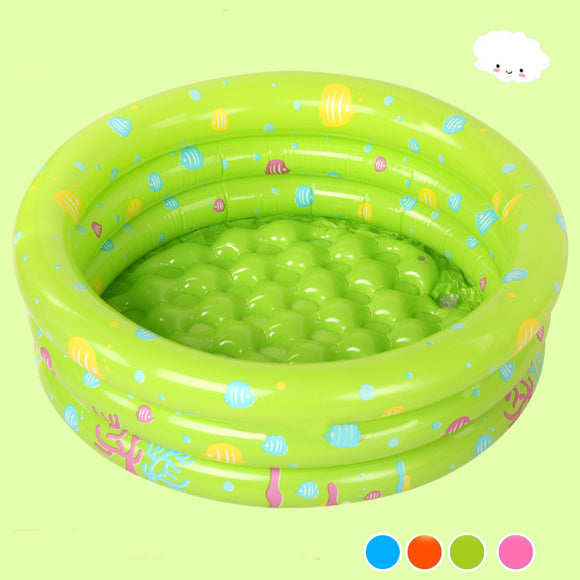 Cartoon Inflatable Swimming Pool Safe PVC Ocean Balls Pool Baby Kids Bath Basin