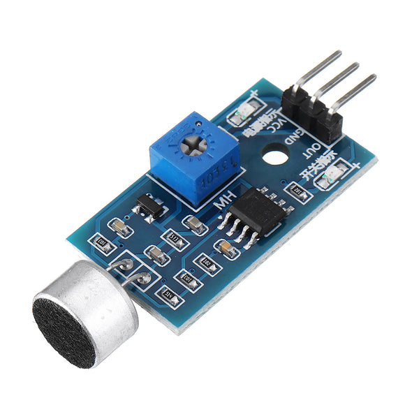 10pcs LM393 Sound Detection Sensor Module For Para Som Condenser Transducer Sensor Vehicle Kit