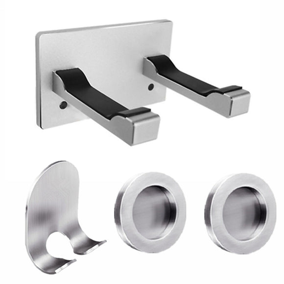 4Pcs Stainless Steel Hair Dryer Storage Rack Wall Mounted Holder Bracket For Dyson Supersonic