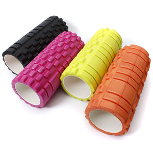 34x14cm Pilates Fitness Foam Roller Home Gym Massage Trigger Point