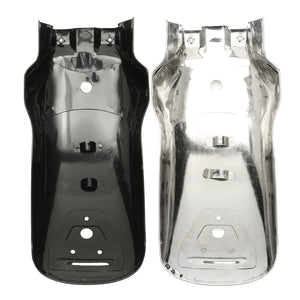 Motorcycle Rear Fender Mudguard Fit For Yamaha/Honda/Suzuki Chopper Cruiser Silver Black