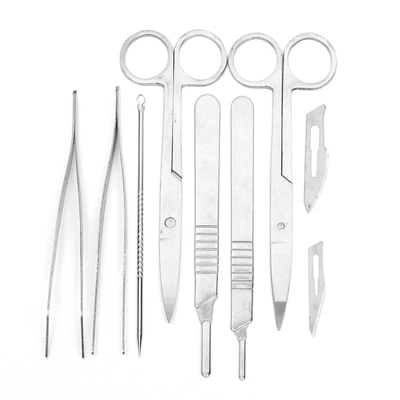 7Pcs Lab Dissection Kit Anatomy Biological Sample Biology Teaching Student Dissecting Tools Kit