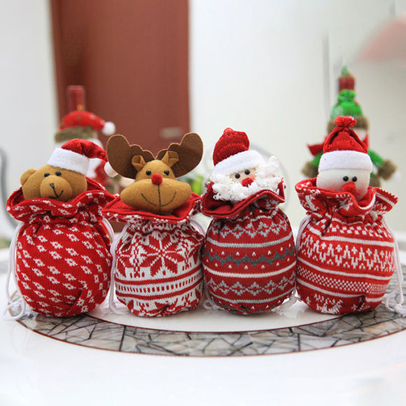 Christmas Creative Apple Bag Candy Biscuit Bag Gift Bag For Women Men