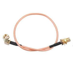 3Pcs 30CM SMA cable SMA Male Right Angle to SMA Female RF Coax Pigtail Cable Wire RG316 Connector Adapter