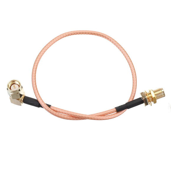 3Pcs 30CM SMA cable SMA Male Right Angle to SMA Female RF Coax Pigtail Cable Wire RG316 Connector Adapter