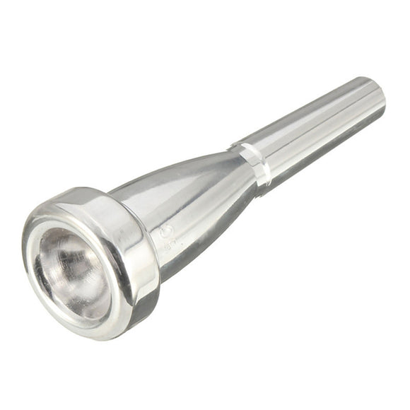 8.7cm Trumpet Mouthpiece Silver Plated 5C Professional Musical Instrument