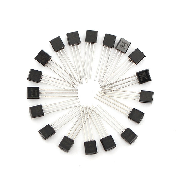 1800pcs 18 Values Triode Transistor TO-92 Assortment Kit