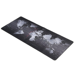 900x400x2mm Large Size World Map Mouse Pad For Laptop Computer