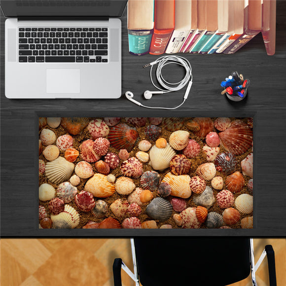 Colorful Shells PAG STICKER 3D Desk Sticker Wall Decals Home Wall Desk Table Decor