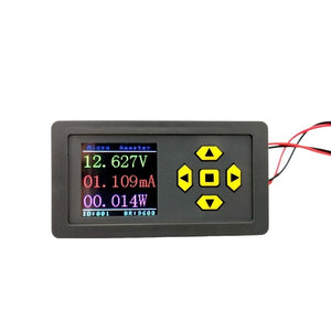 Micro-ampere DC Voltmeter Ammeter High-precision Color Screen Digital Display Support RS485 MODBUS Communication