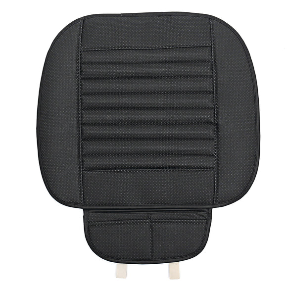 Car Breathable PU Leather Seat Cushion Universal Auto Front Chair Seat Cover Mat Pad