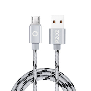 PZOZ 2A Micro USB Fast Charging Data Cable For Xiaomi HUAWEI Pocophone Android Phone