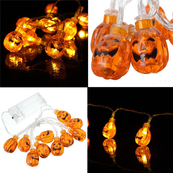 Halloween Hanging Pumpkin Light String Party House Decoration Supply Toys