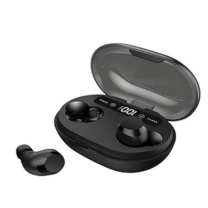 Mini Portable TWS Wireless bluetooth 5.0 Earbuds 6D Stereo 3000mAh Power Bank IPX5 Waterproof Earphone with Mic