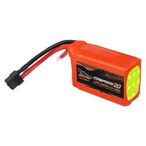 Giant Power DINOGY ULTRA GRAPHENE 2.0 14.8V 1600mAh 80C 4S Lipo Battery XT60 Plug For RC Model