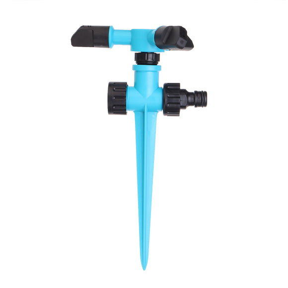 360 Degree Rotating Impulse Sprinkler Garden Lawn Watering System Water Hose Spray Tool