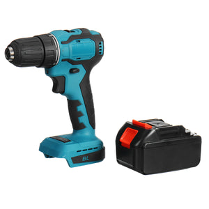 36V Electric Cordless Drill Driver Dual Speed 150Nm Torque Li-ion Battery