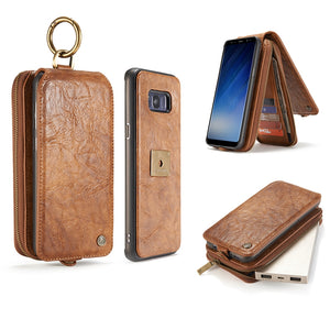 Caseme Detachable Zipper Wallet Case For Samsung Galaxy S8