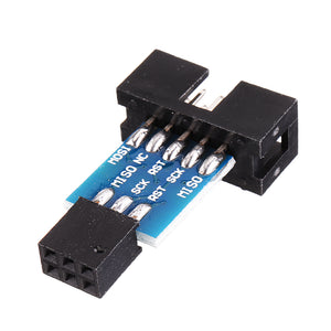 5pcs 10 Pin to 6 Pin Adapter Board Converter Module For AVRISP MKII USBASP STK500 Geekcreit for Arduino - products that work with official Arduino boards