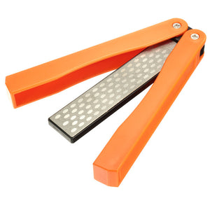 125mm 400&600 Grit Double Sided Sharpener Folding Pocket Diamond Knife Sharpening Stone Sharpener