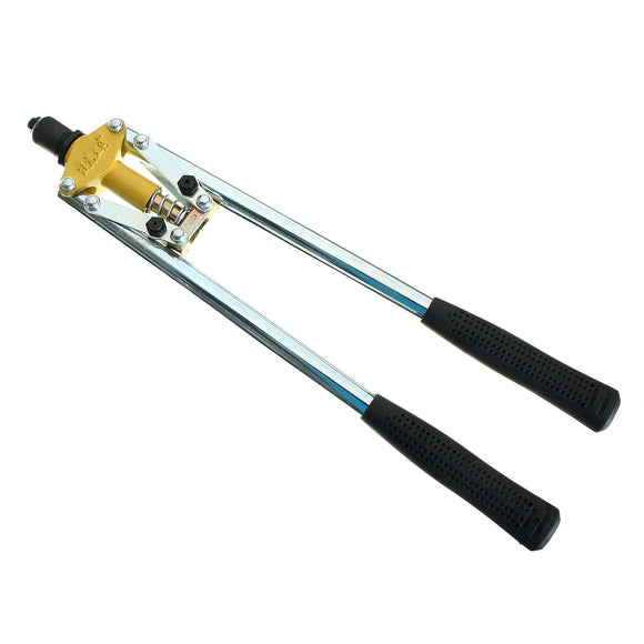 Heavy Duty 17inch Long Arm Hand Rivet Tool Two Handed-Long Riveter Steel 3.2 - 4.2mm