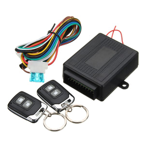 Universal Car Central Door Lock Locking Keyless Entry System w/2 Remote Control