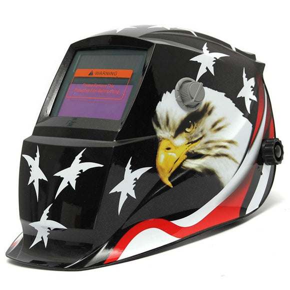 Eagle Stars Auto Darkening Welding Solar Welder Mask Helmet Electric Welding  TIG MIG Welder Lens