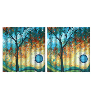 66x 72" Inch Art Print Tree of Life Waterproof Shower Curtains Bathroom Decorated"