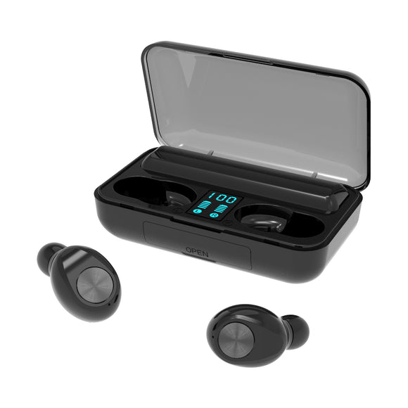 Bakeey TWS bluetooth 5.0 Earphone Wireless Earbuds 2000mAh Power Bank Touch Control IPX7 Waterproof Headphone with Mic