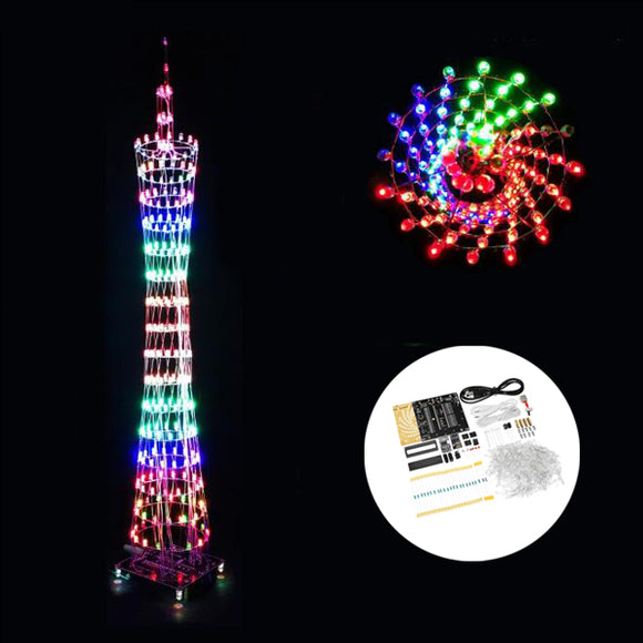 DIY WiFi(APP Version) bluetooth Colorful Canton Tower