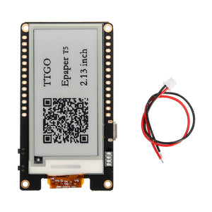 Wemos T5 V2.0 TTGO WiFi Wireless Module Bluetooth Base ESP-32 2.13 ePaper Display Development Board