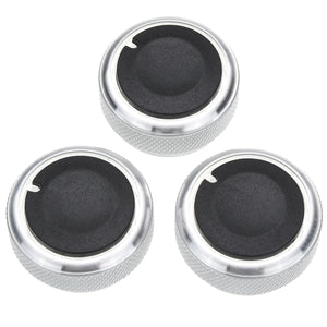 3PCS Car Air Conditioning Heat Control Switch Knob A/C for Toyota Tacoma Vios 02-14