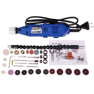 220V 180W Electric Rotary Tool Mini Drill with 40pcs Power Tools