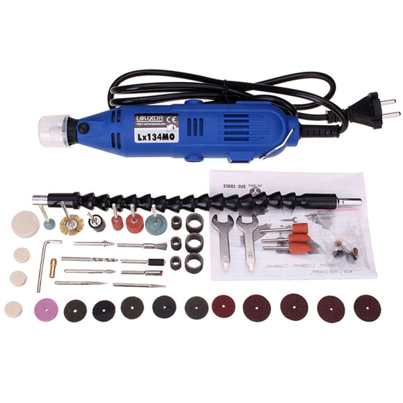 220V 180W Electric Rotary Tool Mini Drill with 40pcs Power Tools