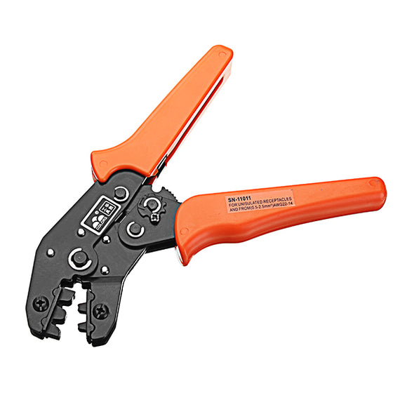 COLORS SN-11011 Mini Europ Style Crimping Tool Crimping Plier 0.5-2.5mm2 Multi Tool Tools Hands