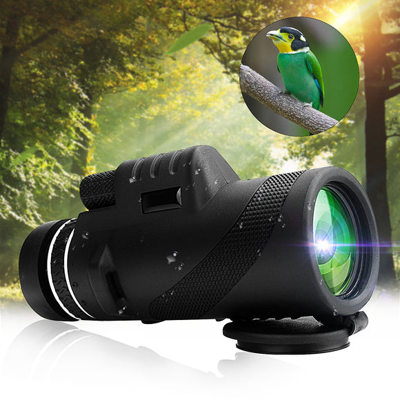 Xmund XD-TE4 40x60 Monocular HD Optic BAK4 Day Night Vision Telescope 1500m/9500m Outdoor Camping Hiking