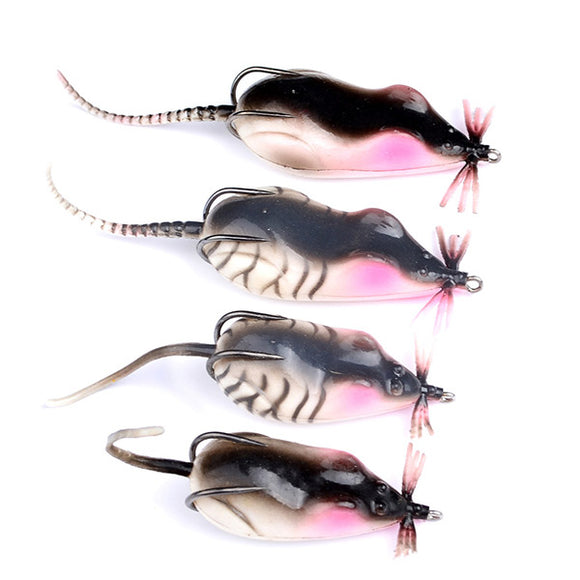 Mouse Tackle Baits Fishing Lures Hard Mouse Freshwater