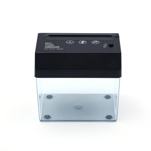 A6 Electric Paper Shredder Office Section Silent Document Shredder Mini Household Paper Shredder