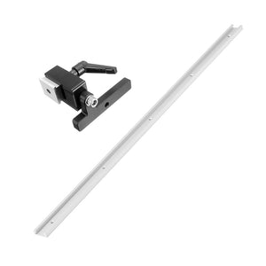 800mm T-slot 30 T-track with Miter Track Stop Kit For Router Table Woodworking Tool