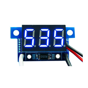 5pcs Blue Light Mini 0.36 Inch DC Current Meter DC0-999mA 4-30V Digital Display With Reverse Connection Protection Ammeter