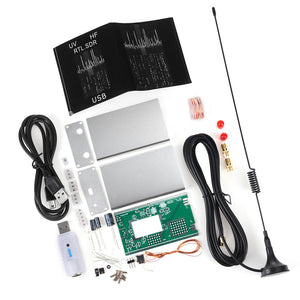 100KHz-1.7GHz Software Radio Full Band RTL-SDR Receiver DIY Kit Aviation Short Wave Broadband